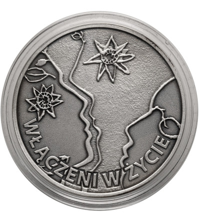 Polska. 10 złotych 2013, Włączeni w Życie - 50. rocznica powstania Polskiego Towarzystwa na rzecz Osób z Niepełnosprawnością Intelektualną