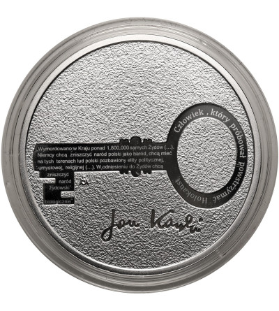 Polska. 10 złotych 2014, Jan Karski - stulecie urodzin - Proof
