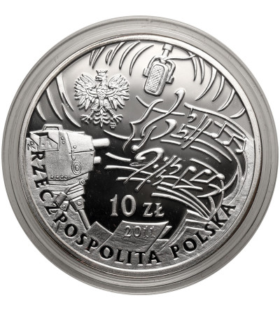 Poland. 10 Zlotys 2011, Jeremi Przybora, Jerzy Wassowski, History of Polish Popular Music - Proof