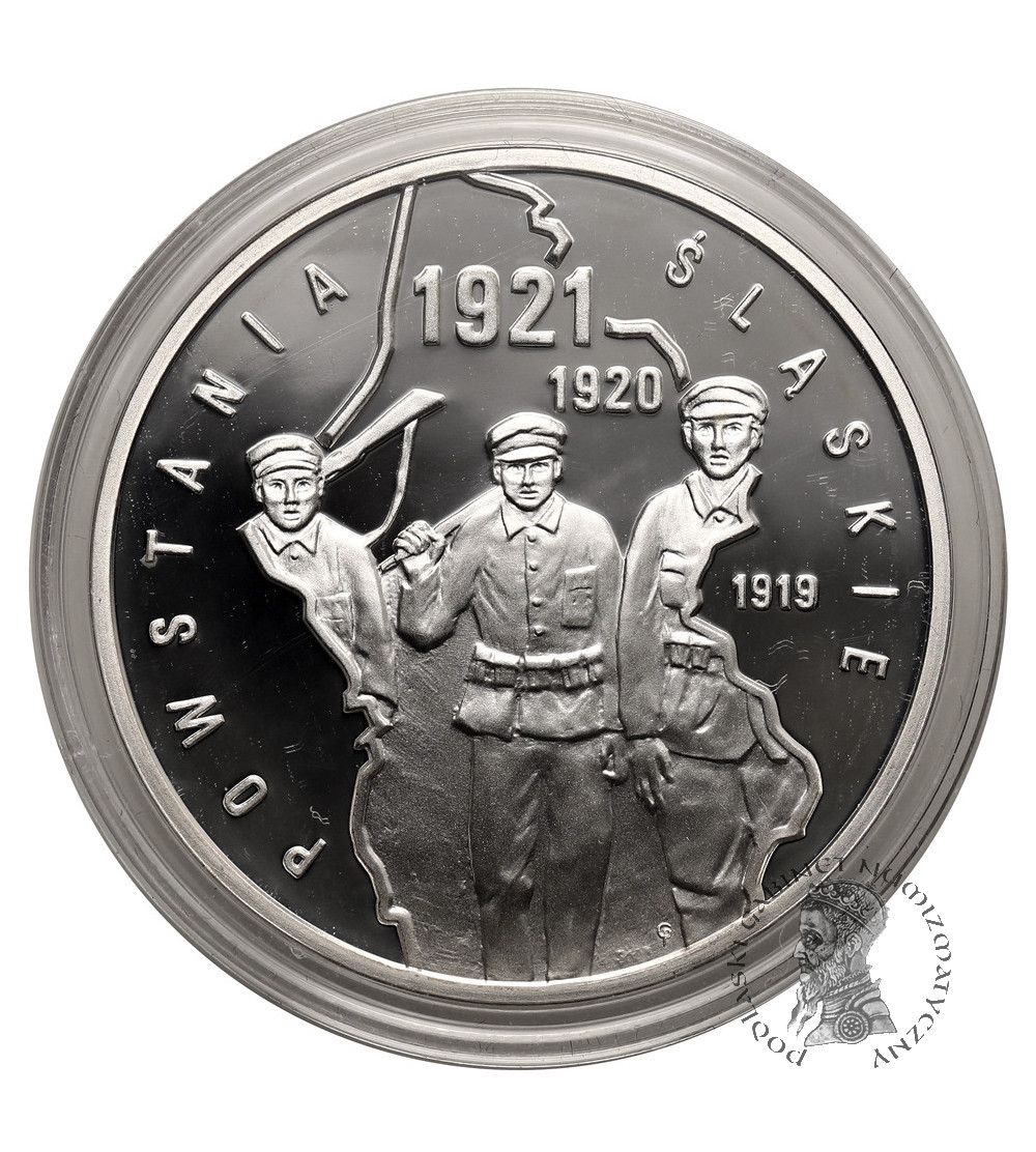Poland. 10 Zlotys 2011, Silesian Uprisings - Proof