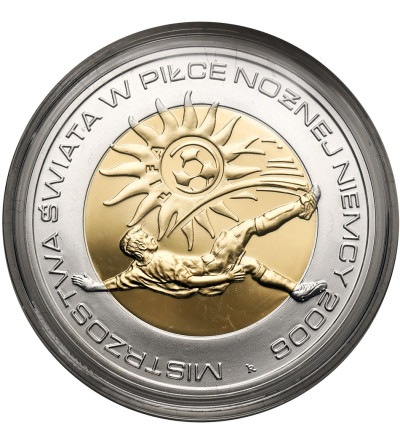 Poland. 10 Zlotys 2006, The 2006 FIFA World Cup, Germany -  Proof