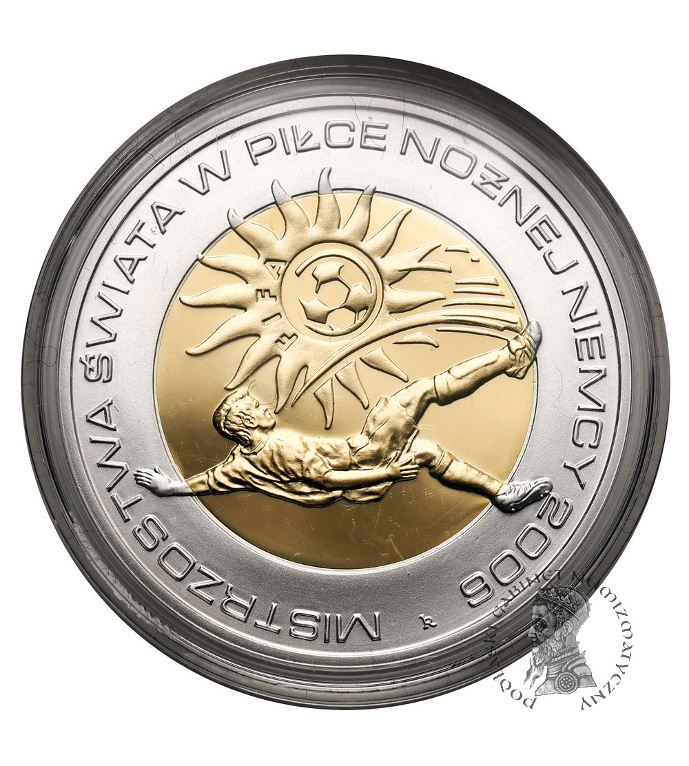 Poland. 10 Zlotys 2006, The 2006 FIFA World Cup, Germany -  Proof