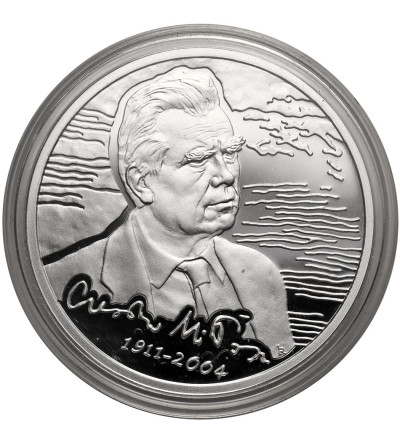 Poland. 10 Zlotys 2011, Czesław Miłosz - Proof