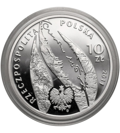 Poland. 10 Zlotys 2011, Czesław Miłosz - Proof
