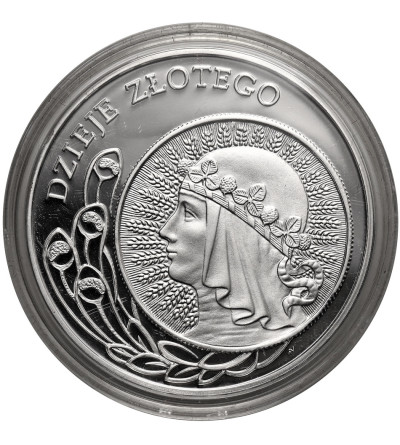 Poland. 10 Zlotys 2006, History of Zloty, Woman’s Head - Proof