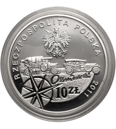 Poland. 10 Zlotys 2011, Ferdynand Antoni Ossendowski - Proof