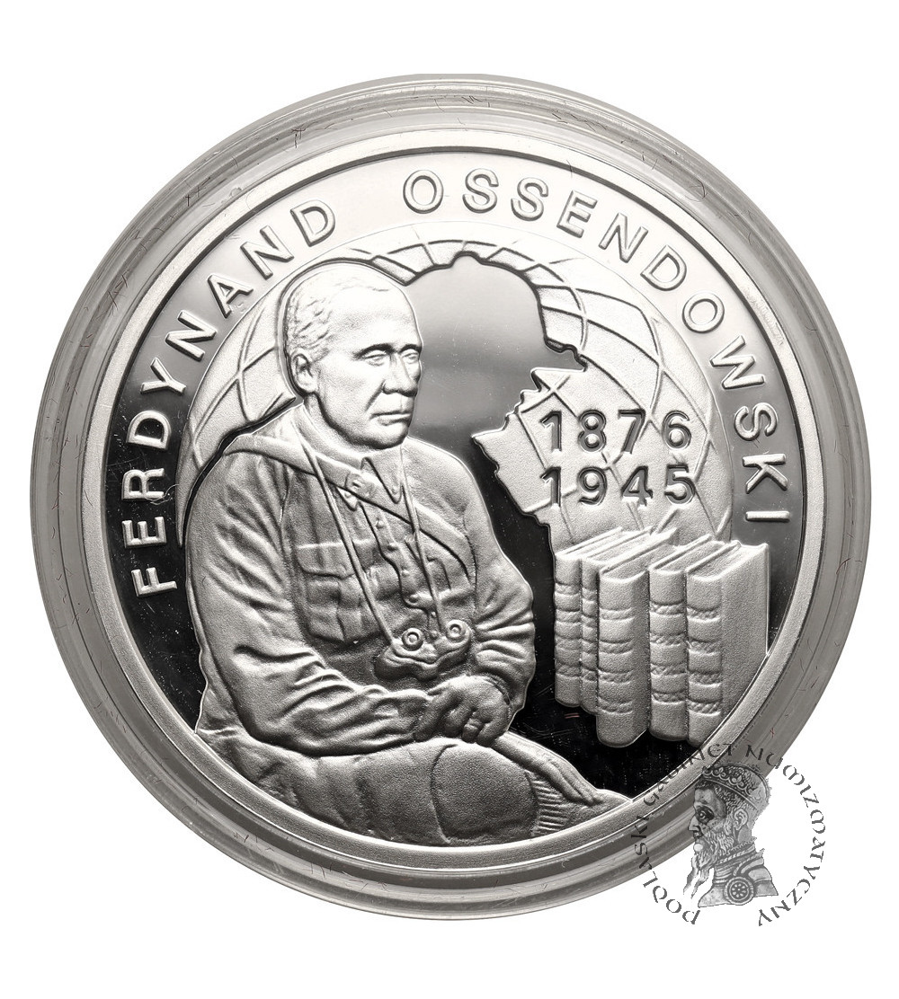 Poland. 10 Zlotys 2011, Ferdynand Antoni Ossendowski - Proof