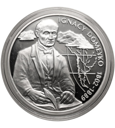 Polska. 10 złotych 2007, Ignacy Domeyko - Proof