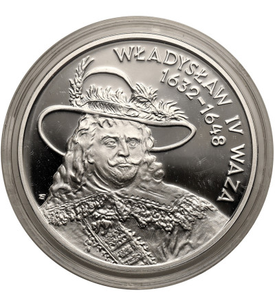 Poland. 10 Zlotys 1999, Władysław IV Vasa - bust - Proof