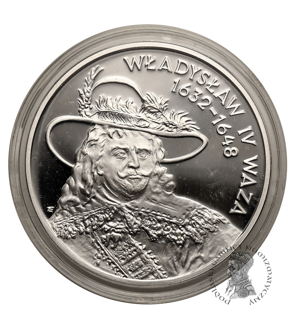 Polska. 10 złotych 1999, Władysław IV Waza - popiersie - Proof