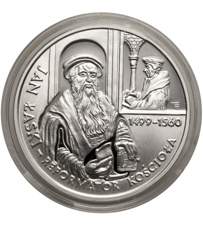 Poland. 10 Zlotys 1999, Jan Łaski Reformer of the Church - 500th anniversary of birth - Proof