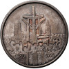 Poland. 100000 Zlotys 1990, Solidarity, var. B, without the letter L - (1 Ounce pure Silver)
