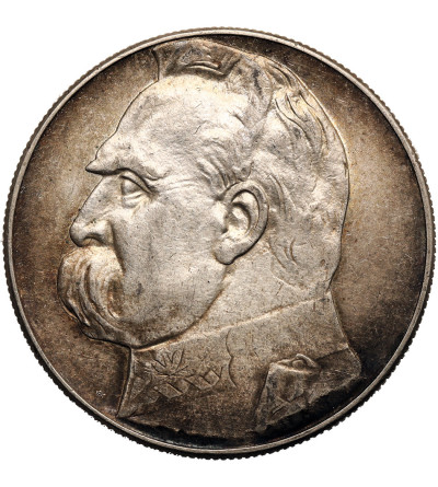 Polska. 10 złotych 1936, Józef Piłsudski, Warszawa