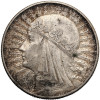 Poland. 10 Zlotys 1932, woman`s head, Warsaw