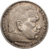 Germany, Third Reich (1933–1945). 5 Mark 1938 G, Karlsruhe, Paul von Hindenburg