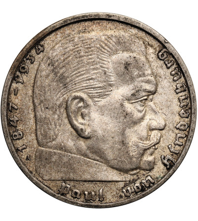 Niemcy, III Rzesza (1933-1945). 2 marki (Reichsmark) 1939 A, Berlin, Paul von Hindenburg