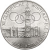Austria. 100 szylingów 1975, XII Zimowe Igrzyska Olimpijskie 1976 Innsbruck