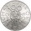 Austria. 100 Schilling 1976, 175th anniversary of Johann Nestroy’s birth