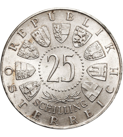 Austria. 25 Schilling 1962, Anton Bruckner