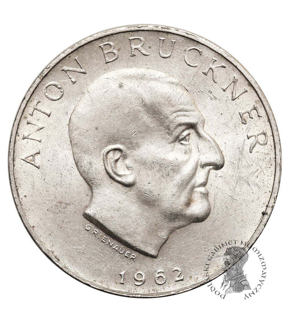 Austria. 25 Schilling 1962, Anton Bruckner