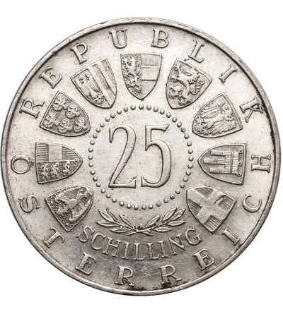 Austria. 25 szylingów 1956, 200. Rocznica Urodzin Wolfganga Amadeusza Mozarta