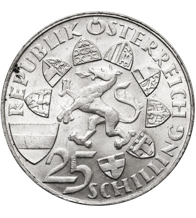 Austria. 25 szylingów 1959, 100. rocznica śmierci arcyksięcia Johanna