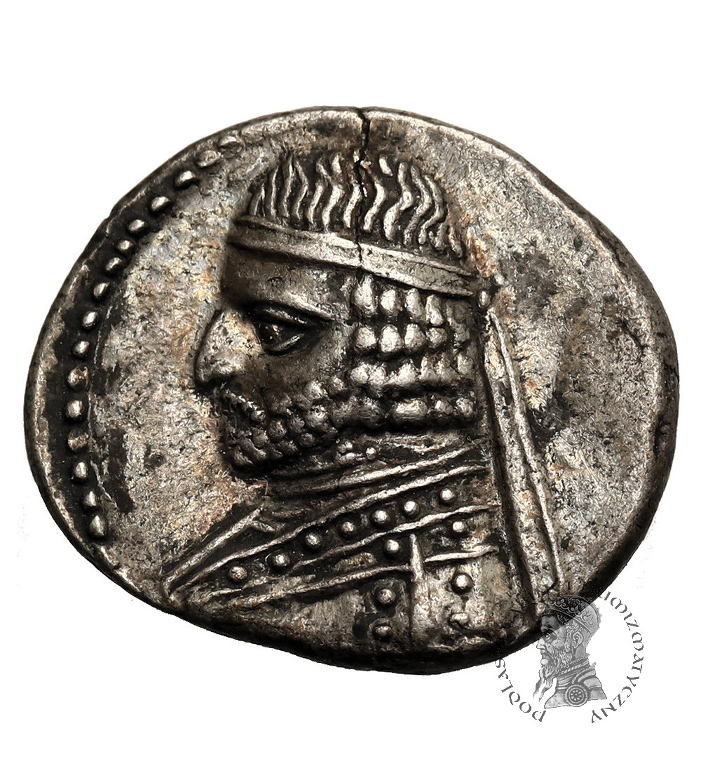 Królestwo Partów. Arsakes XVI, 78/7-62/1 r. p.n.e. AR Drachma, mennica Ekbatana