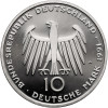 Niemcy. 10 marek 1991 A, Berlin, 200. rocznica powstania Bramy Brandenburskiej w Berlinie - moneta platerowana złotem