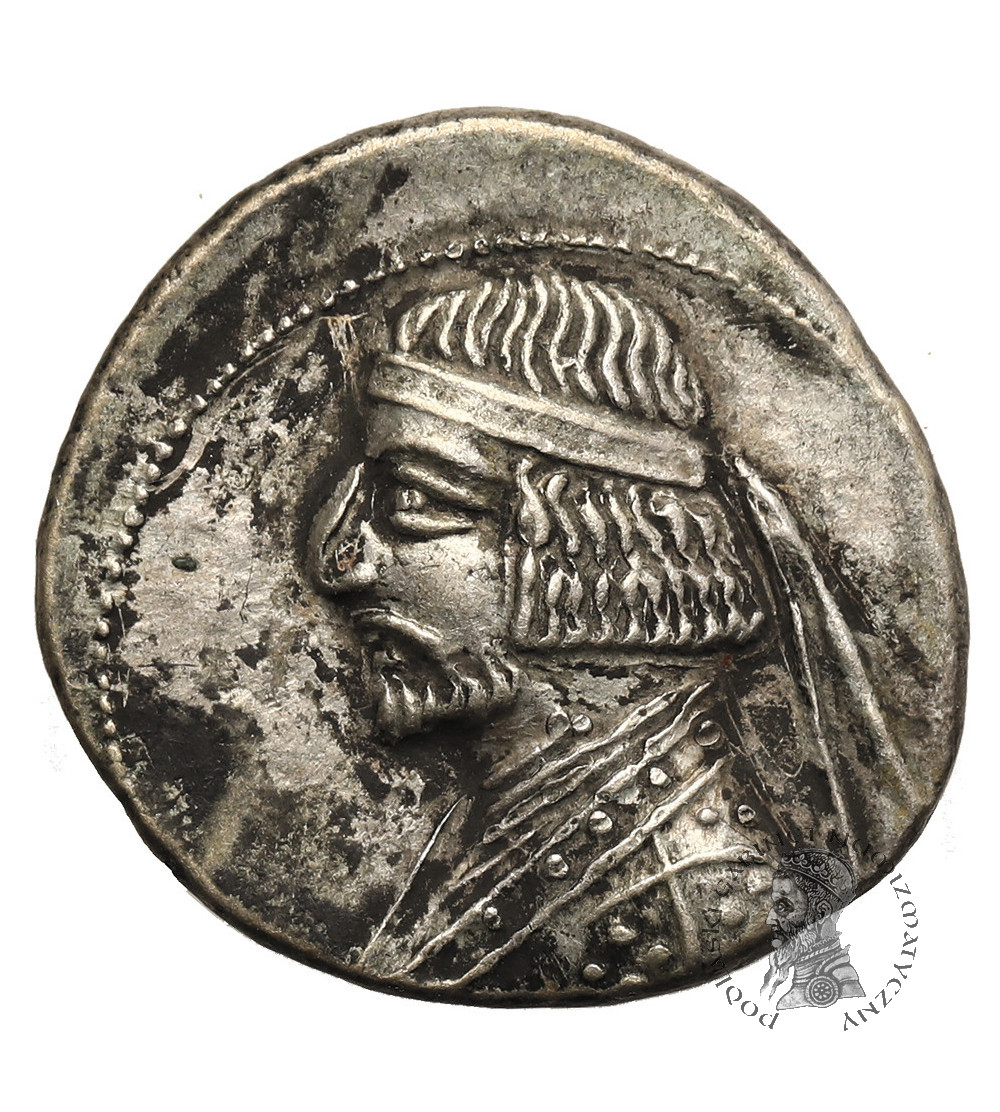 Królestwo Partów. Arsakes XVI, 78/7-62/1 r. p.n.e. AR Drachma, mennica Ekbatana