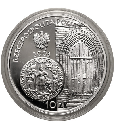 Polska. 10 złotych 2003, 750-lecie Lokacji Poznania - Proof