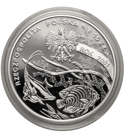 Polska. 10 złotych 2001, Michał Siedlecki (1873-1940) - Proof