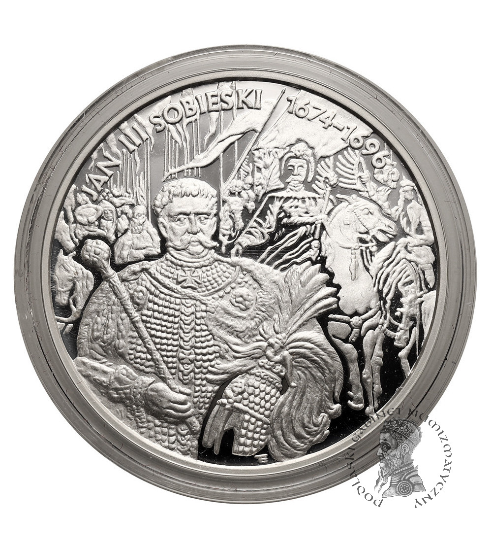 Poland. 10 Zlotys 2001, John III Sobieski, bust - Proof