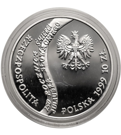 Polska. 10 złotych 1999, 150. Rocznica Śmierci J. Słowackiego - Proof