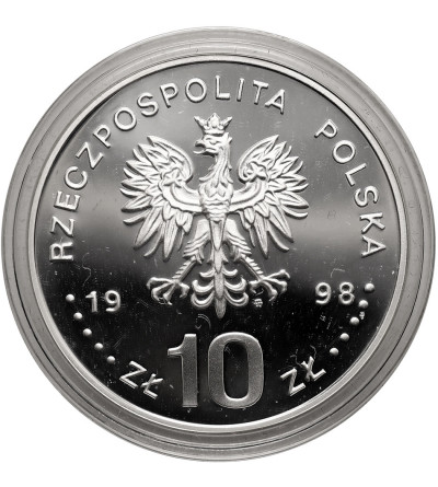 Polska. 10 złotych 1998, XVIII Zimowe Igrzyska Olimpijskie - Nagano - Proof