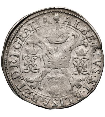 Niderlandy Hiszpańskie, Brabancja (Belgia). Albert i Izabela 1598-1621. Talar (Patagon) bez daty, Antwerpia
