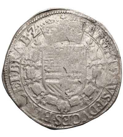 Niderlandy Hiszpańskie, Brabancja (Belgia). Albert i Izabela 1598-1621. Talar (Patagon) bez daty, Antwerpia