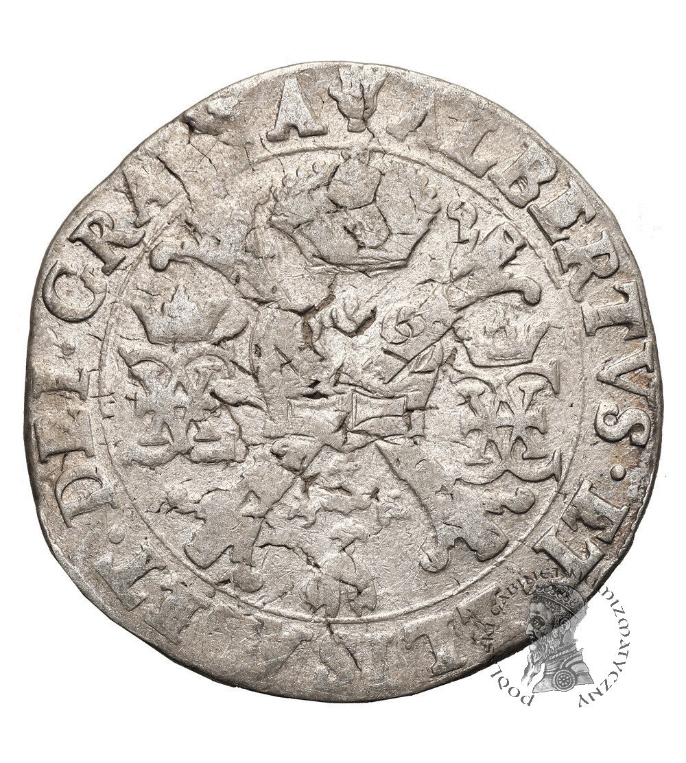Niderlandy Hiszpańskie, Brabancja (Belgia). Albert i Izabela 1598-1621. Talar (Patagon) bez daty, Antwerpia