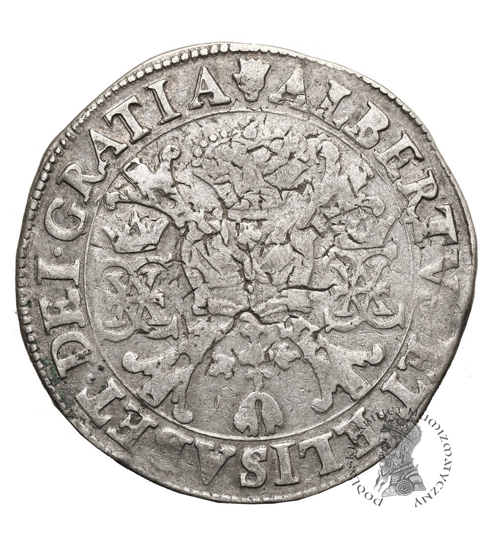 Niderlandy Hiszpańskie, Brabancja (Belgia). Albert i Izabela 1598-1621. Talar (Patagon) bez daty, Antwerpia