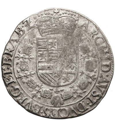 Niderlandy Hiszpańskie, Brabancja (Belgia). Albert i Izabela 1598-1621. Talar (Patagon) bez daty, Antwerpia