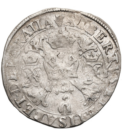 Niderlandy Hiszpańskie, Brabancja (Belgia). Albert i Izabela 1598-1621. Talar (Patagon) bez daty, Antwerpia