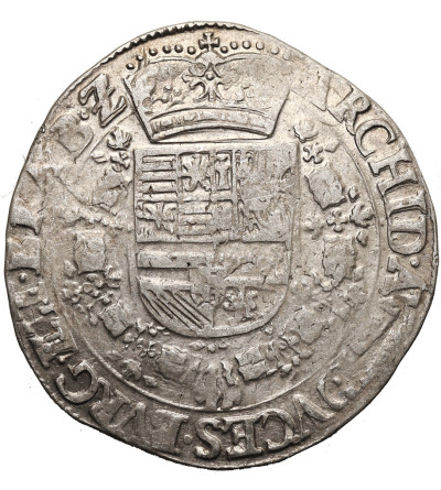 Niderlandy Hiszpańskie, Brabancja (Belgia). Albert i Izabela 1598-1621. Talar (Patagon) bez daty, Antwerpia