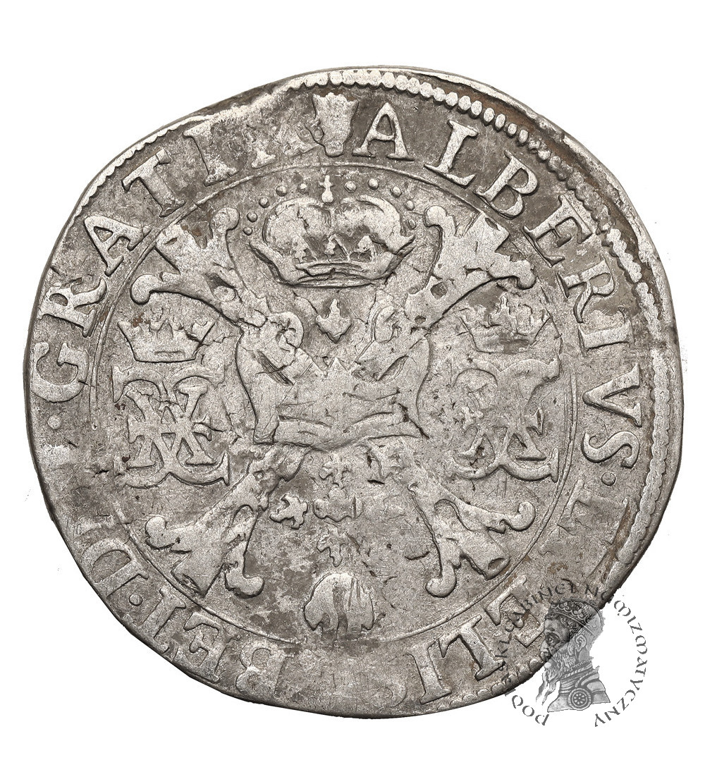 Niderlandy Hiszpańskie, Brabancja (Belgia). Albert i Izabela 1598-1621. Talar (Patagon) bez daty, Antwerpia