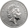 Wielka Brytania, Elżbieta II (1952-2022). 5 funtów 2017, Gryf Edwarda III, seria: Bestie Królowej - Ag 2 Oz .9999