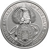 Wielka Brytania, Elżbieta II (1952-2022). 5 funtów 2017, Gryf Edwarda III, seria: Bestie Królowej - Ag 2 Oz .9999