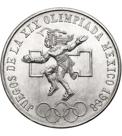 Mexico. 25 Pesos 1968 Mo, XIX Summer Olympic Games Mexico 1968