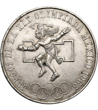 Mexico. 25 Pesos 1968 Mo, XIX Summer Olympic Games Mexico 1968