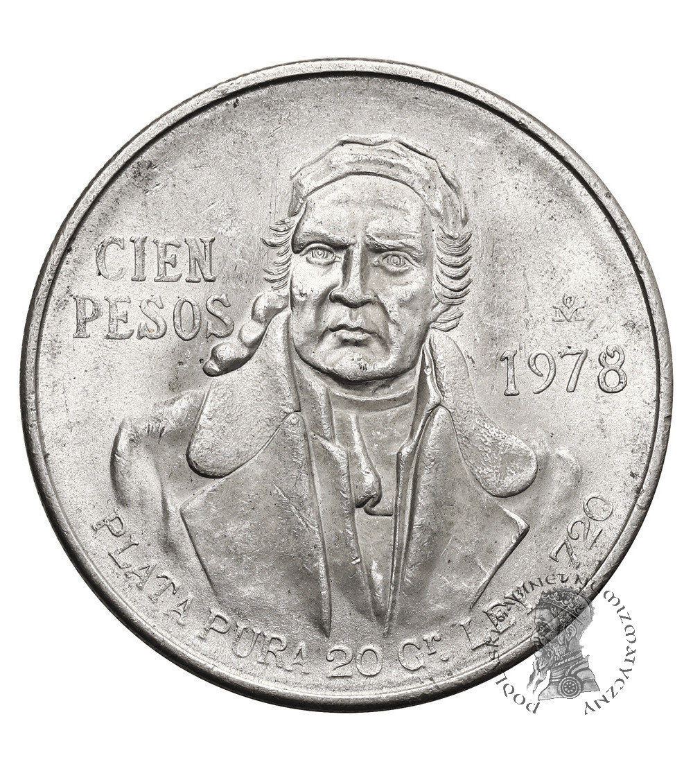 Mexico. 100 Pesos 1978, José María Morelos