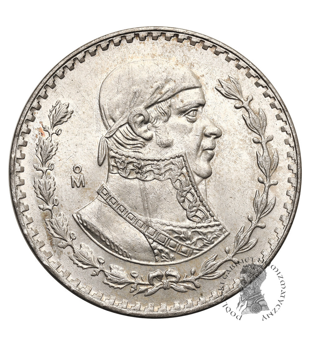 Meksyk. 1 Peso 1958, José María Morelos (Tepalcate)