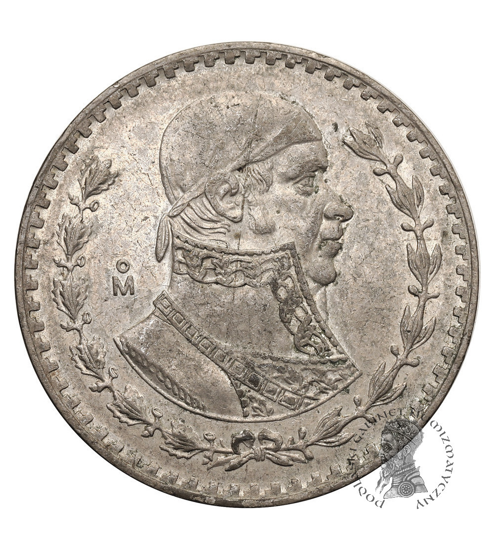 Meksyk. 1 Peso 1960, José María Morelos (Tepalcate)