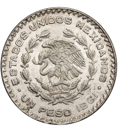 Meksyk. 1 Peso 1961, José María Morelos (Tepalcate)